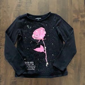 Land’s End black long sleeved shirt